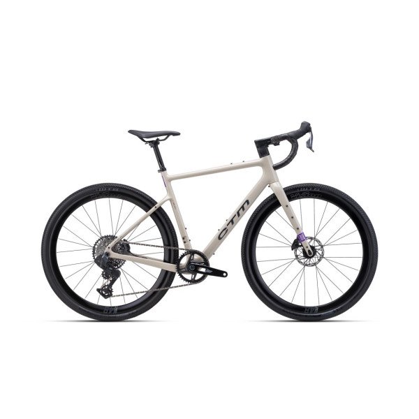CTM Koyuk CR Race 700C 2026 Black / Chameleon Grey dviratis