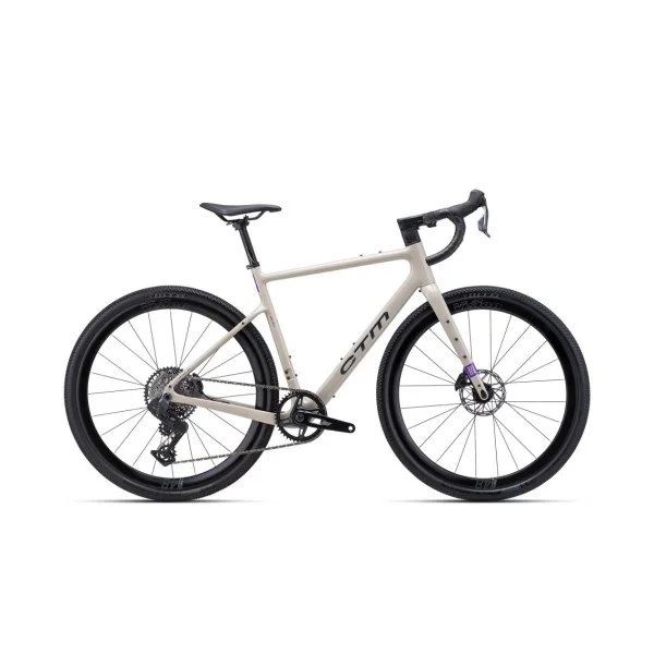 CTM Koyuk CR Race 700C 2026 Black / Chameleon Grey dviratis