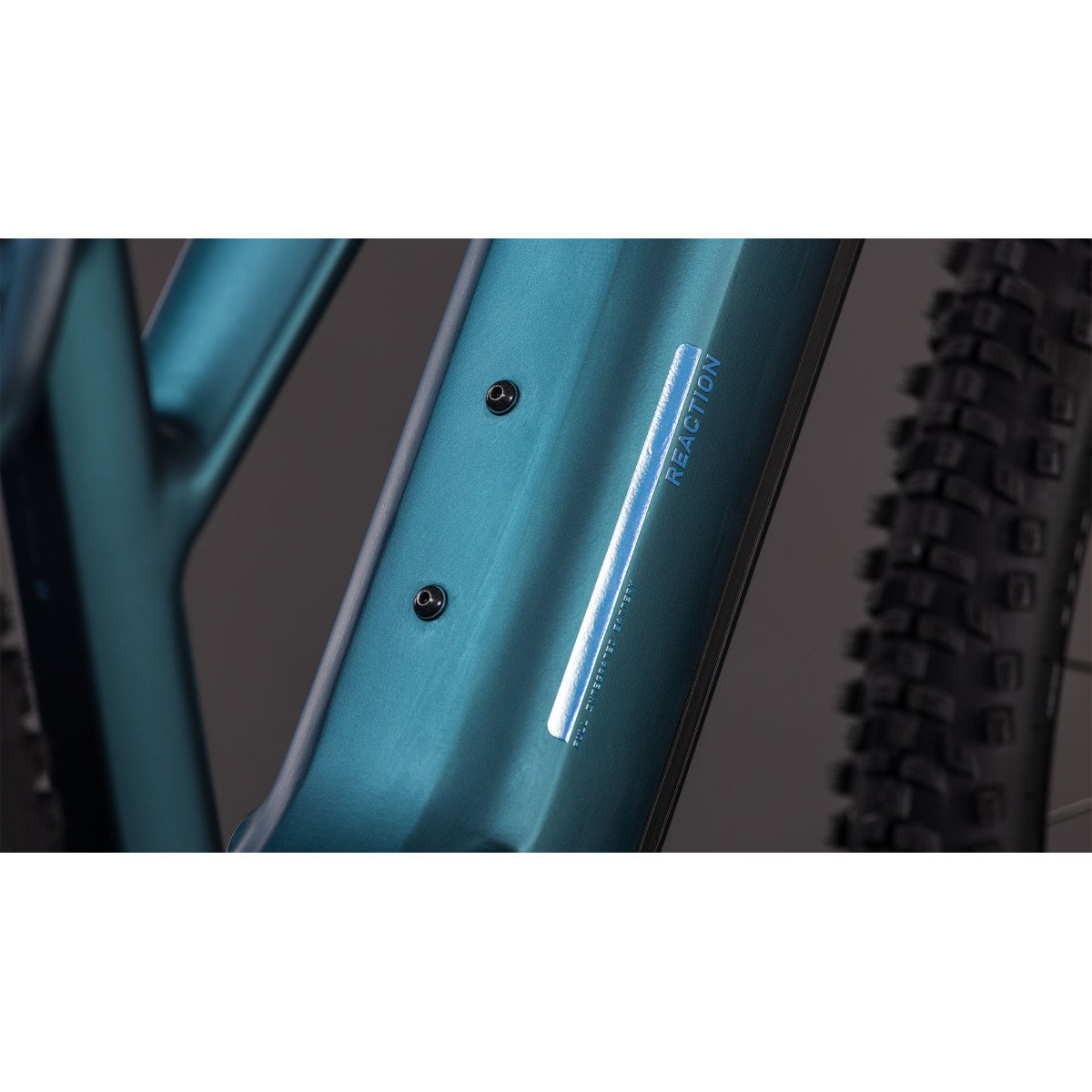 Cube Reaction Hybrid ONE 800 Trapeze 29 royalgreen'n'prism 2026 elektrinis dviratis