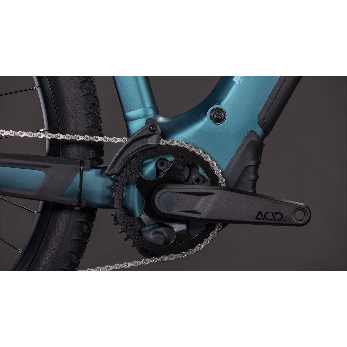 Cube Reaction Hybrid ONE 800 Trapeze 29 royalgreen'n'prism 2026 elektrinis dviratis