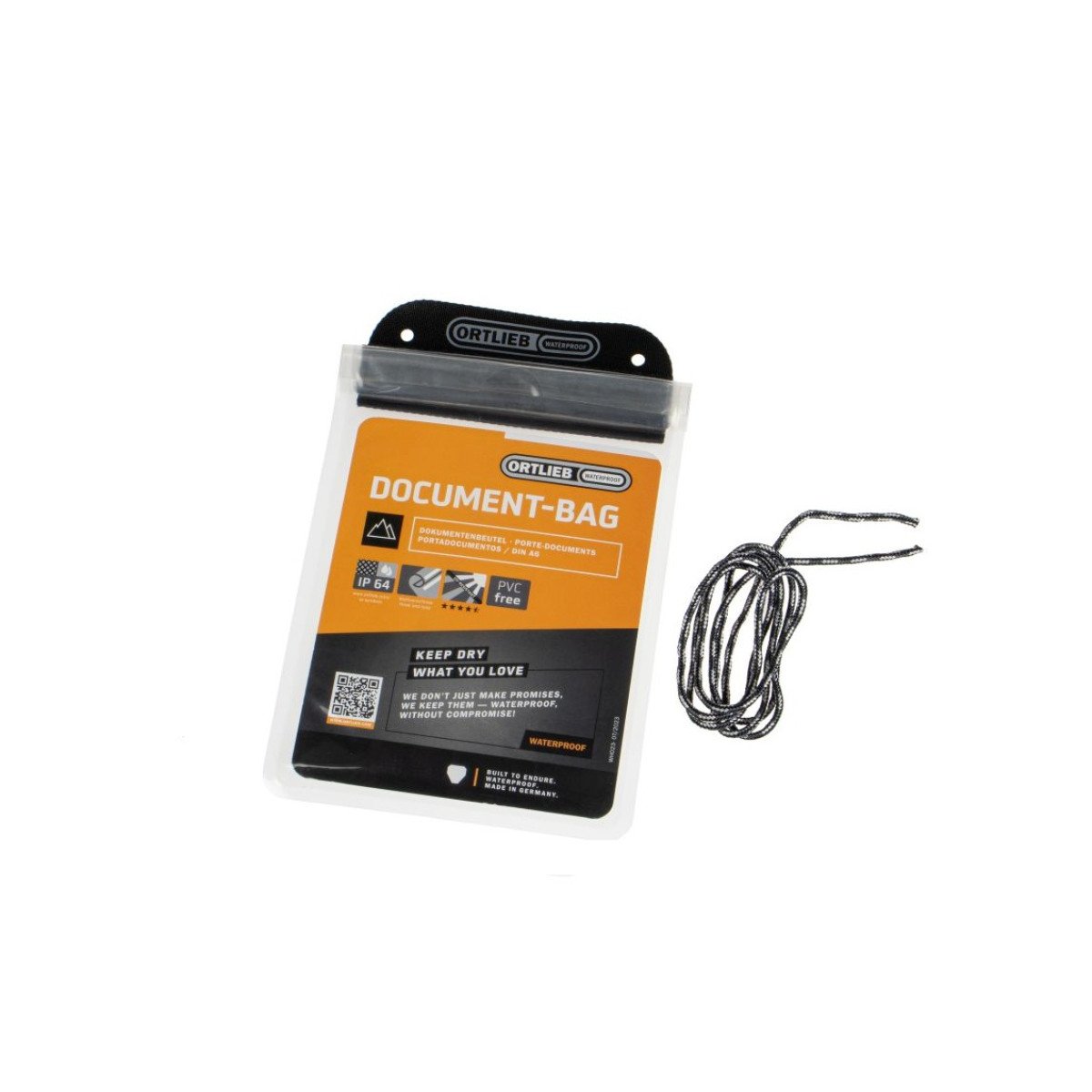 Ortlieb DIN A6 dėklas dokumentams | 15×11cm