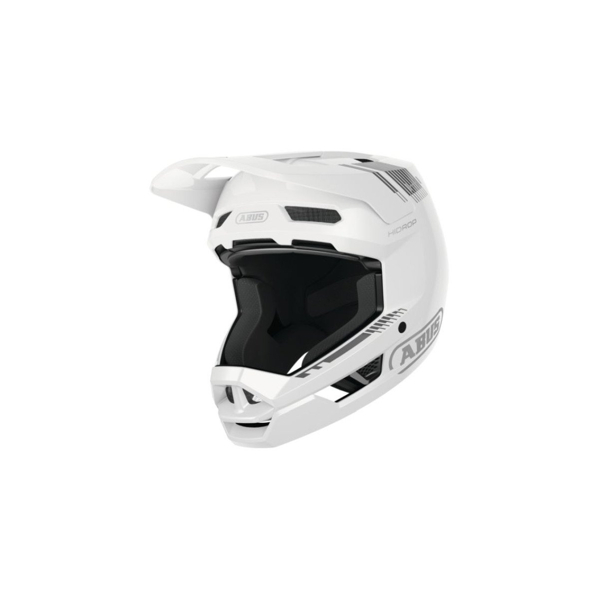 ABUS HiDrop Alpine White MTB šalmas