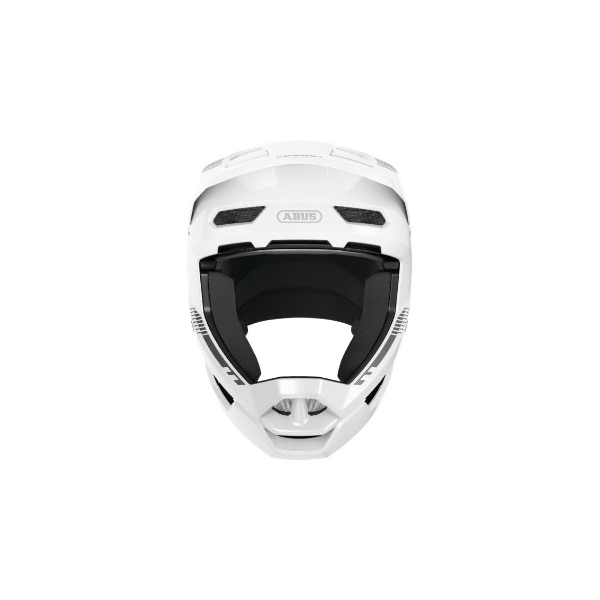 ABUS HiDrop Alpine White MTB šalmas