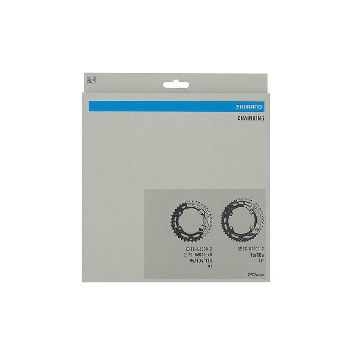 Shimano FC-U6000-2 CUES 46T priekinė žvaigždutė