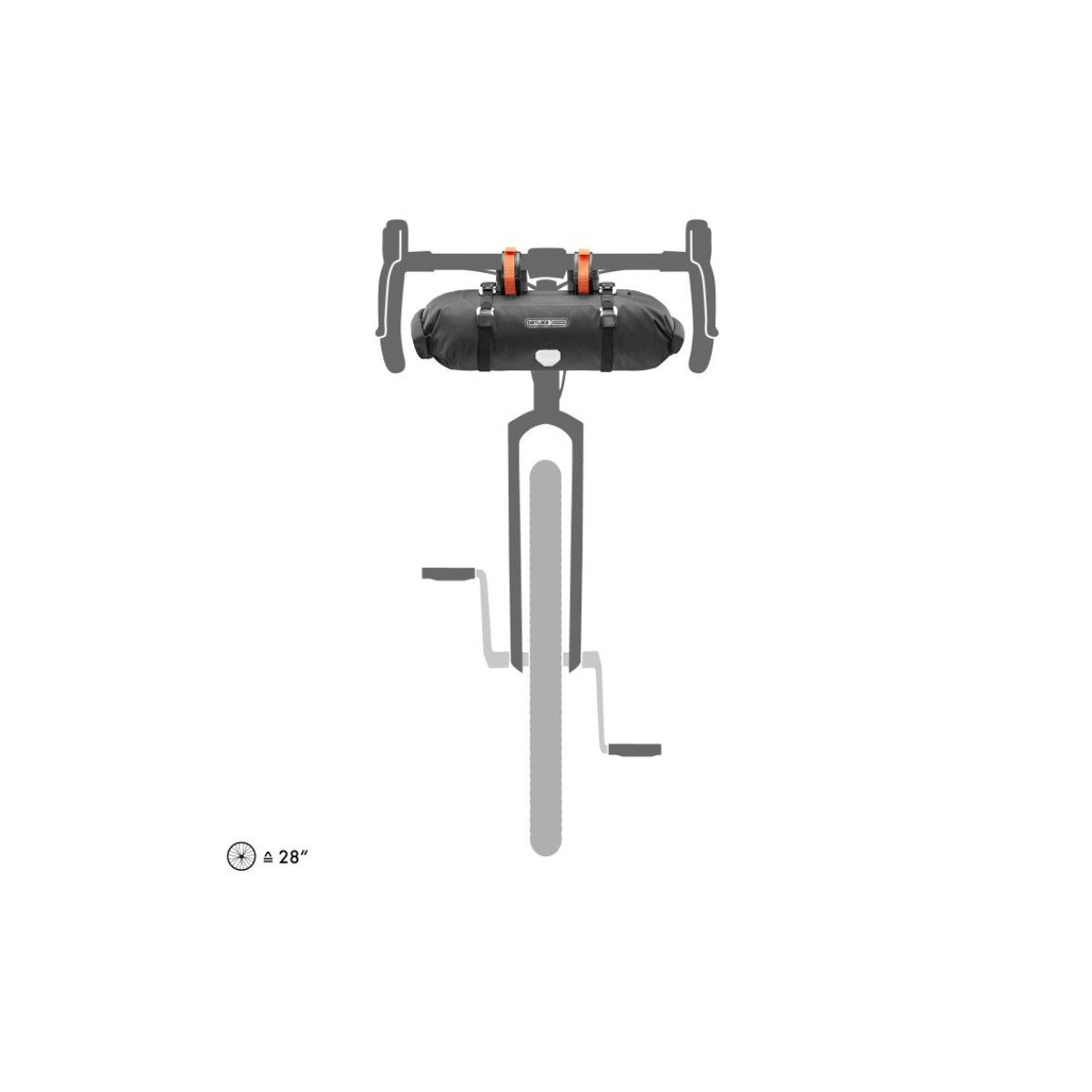 Ortlieb Handlebar-Pack Black Matt krepšys prie vairo | 9L