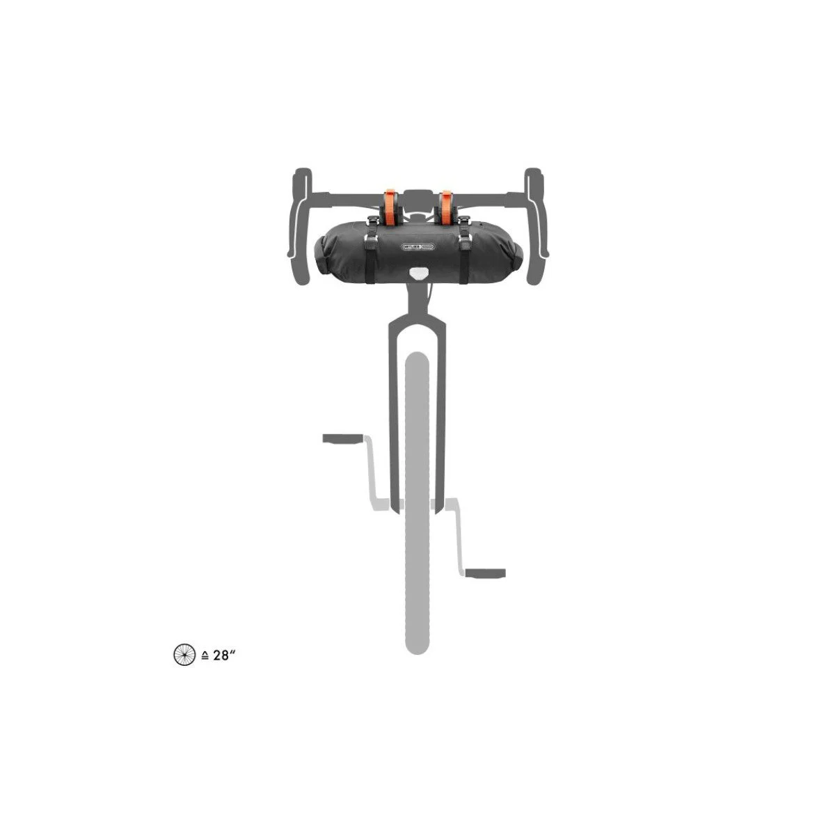 Ortlieb Handlebar-Pack Black Matt krepšys prie vairo | 9L