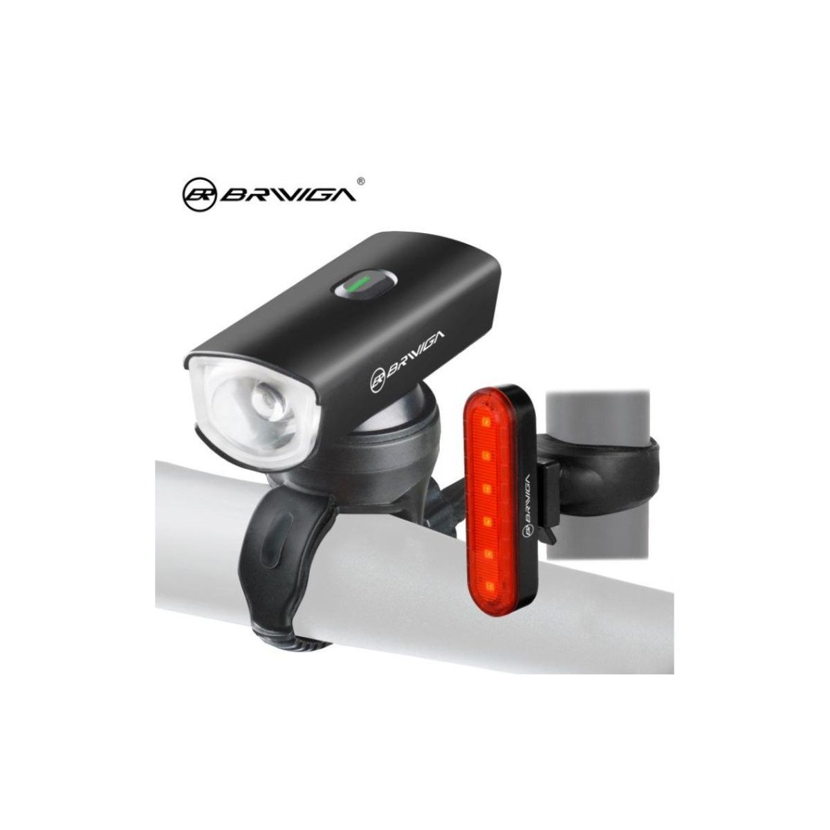 Briviga LW-F450-056B žibintų komplektas | 450lm / usb-c