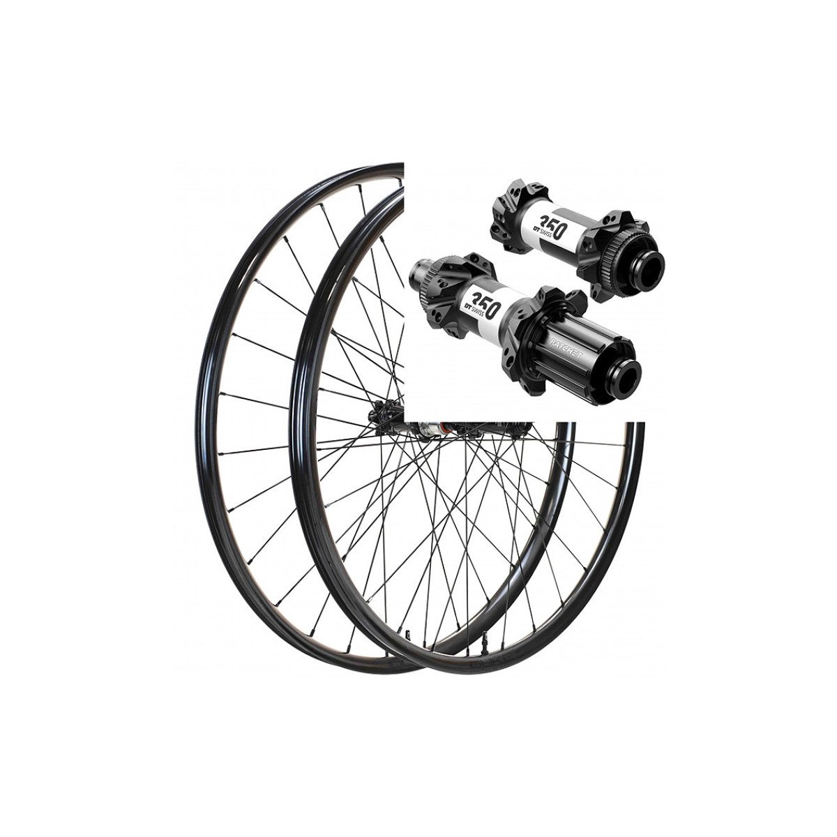 Ratų komplektas 29 Duke Lucky Jack Ultra SLS4 30 / DT 350 SP SRAM XD Boost Ratų komplektas 29 Duke Lucky Jack Ultra SLS4 30 / DT 350 SP SRAM XD Boost