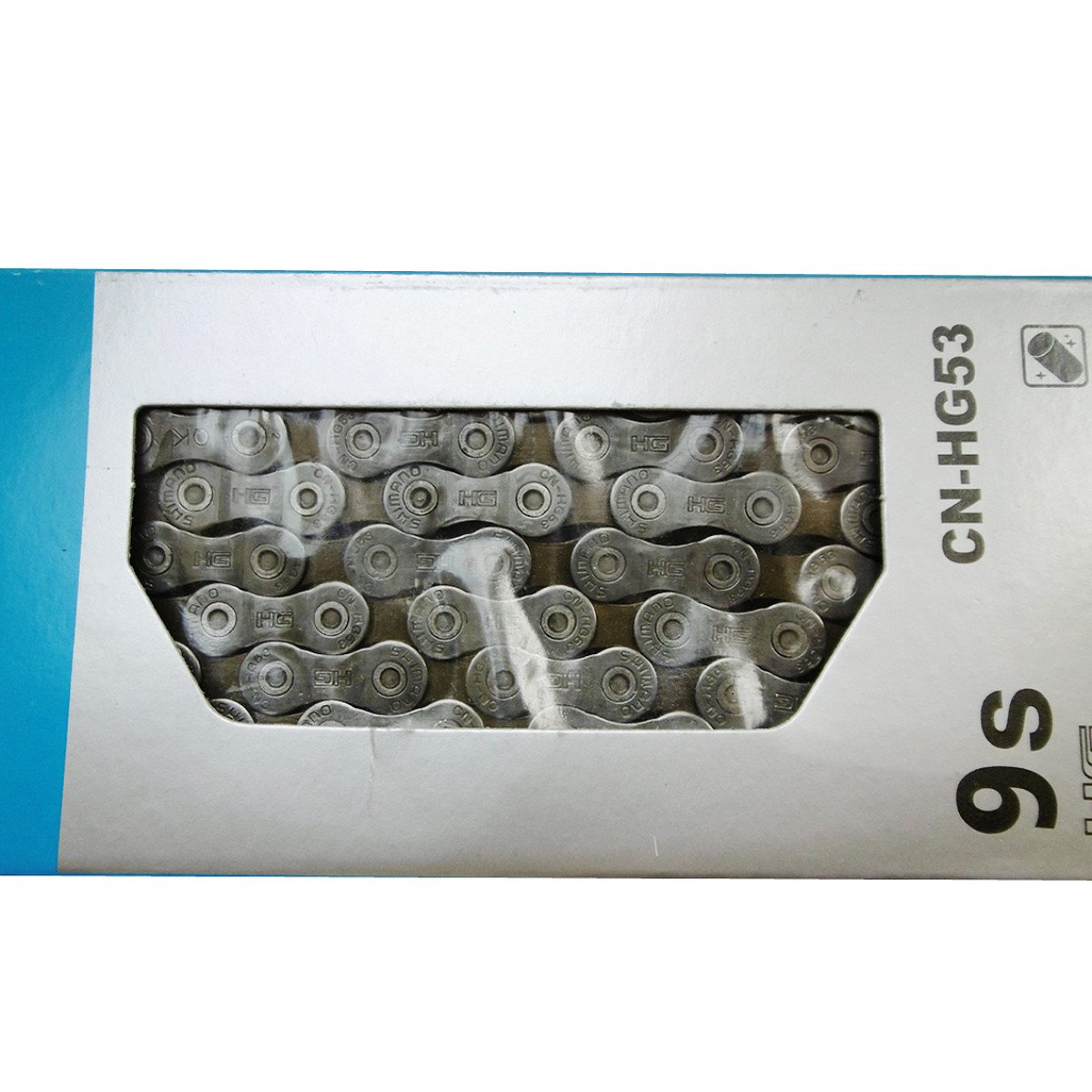 Shimano CN-HG53 114L grandinė | 9 pavarų Shimano CN-HG53 114L grandinė | 9 pavarų