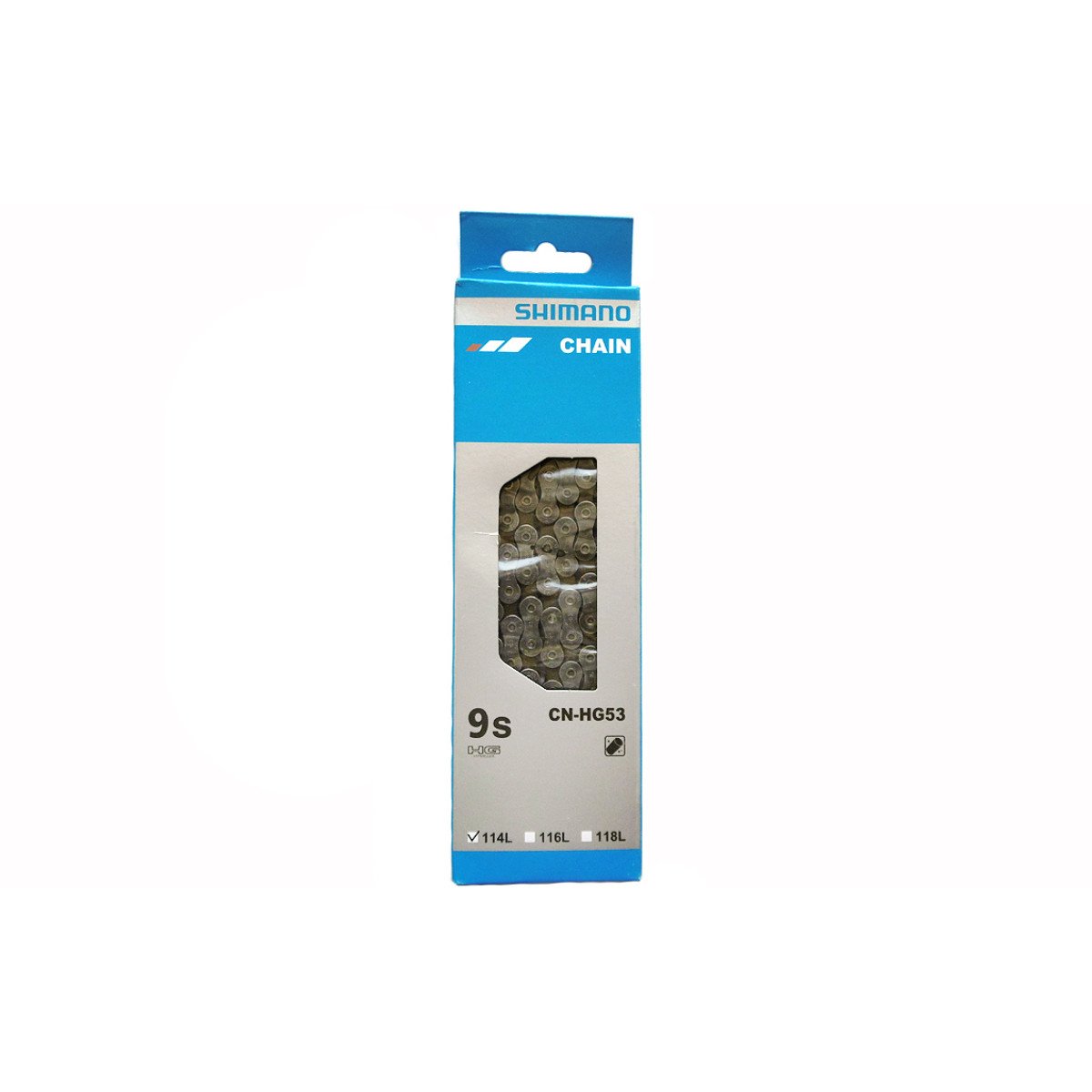 Shimano CN-HG53 114L grandinė | 9 pavarų Shimano CN-HG53 114L grandinė | 9 pavarų