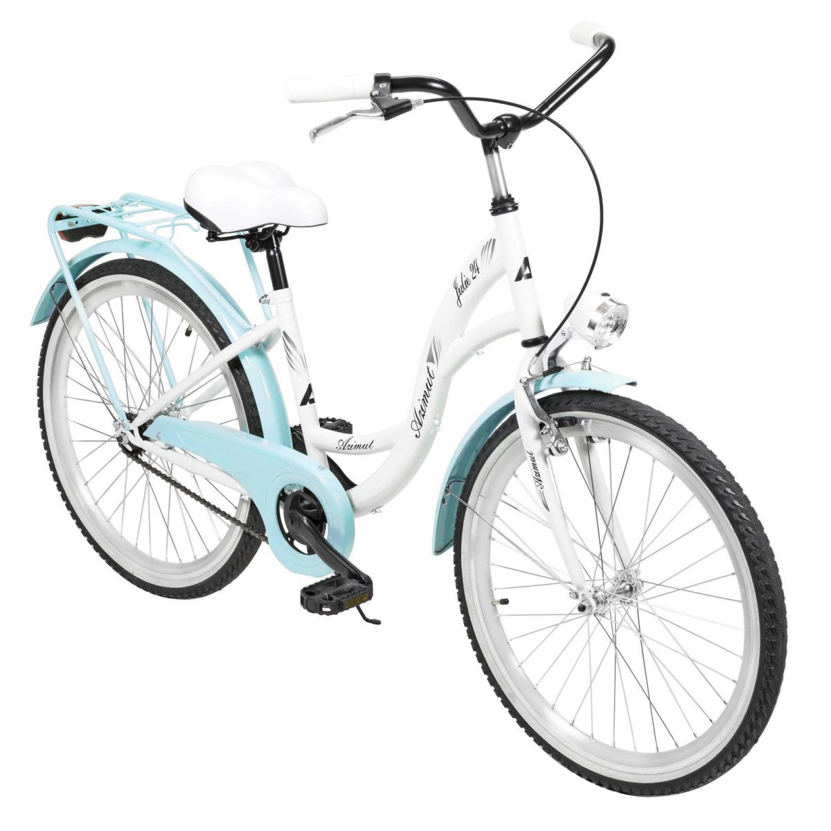 Azimut Julie 24" 2023 white-turquoise Azimut Julie 24" 2023 white-turquoise