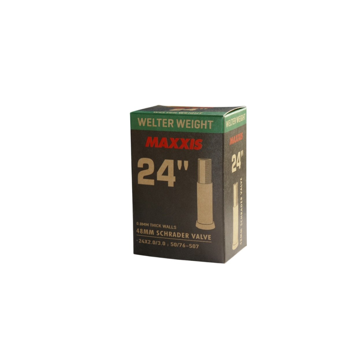 Maxxis 24 x 2.0/3.0 Auto 48 mm dviračio kamera | welter weight
