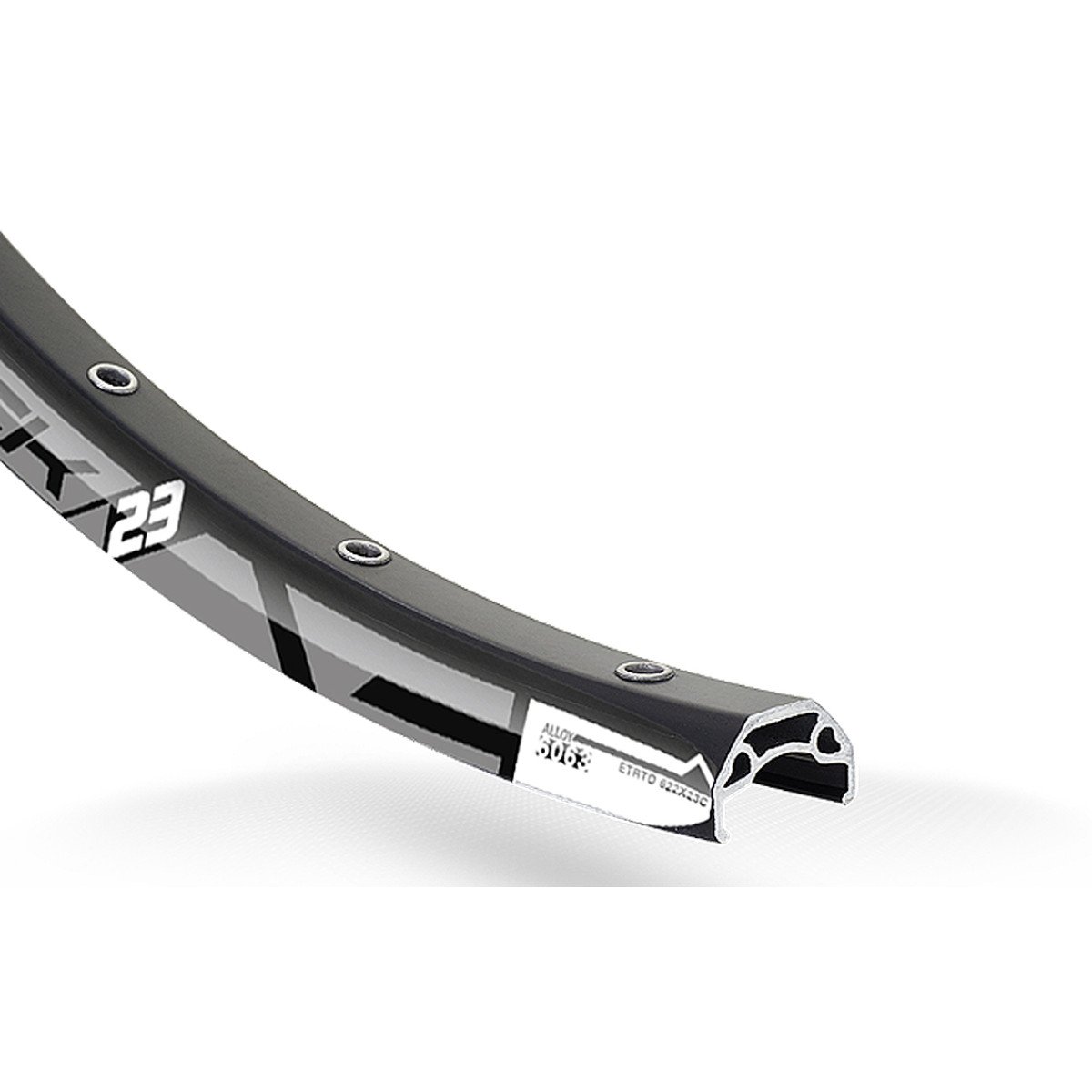 Priekinis ratas Rodi 27.5" Blackrock 23 Priekinis ratas Rodi 27.5" Blackrock 23