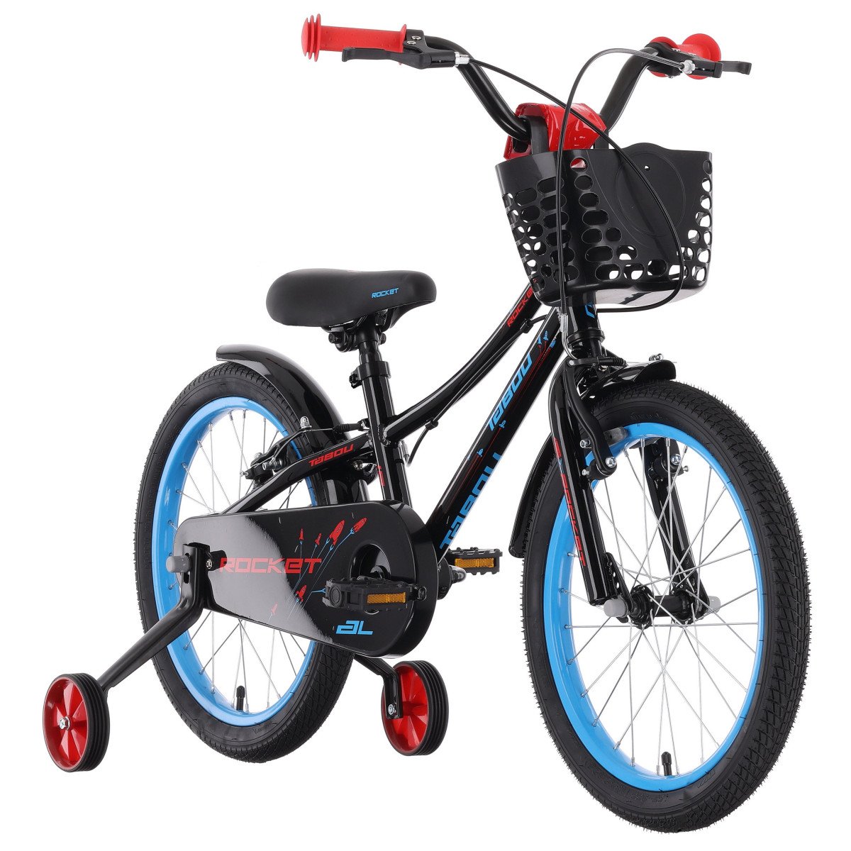 Tabou Rocket AL 20 black-red dviratis