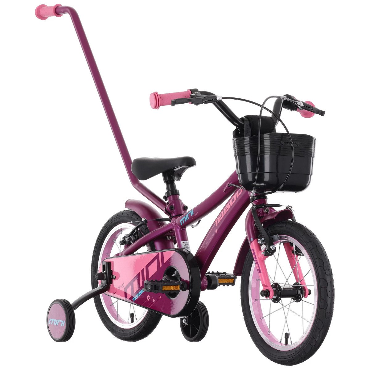 Tabou Miss Lite 14 purple-pink dviratis