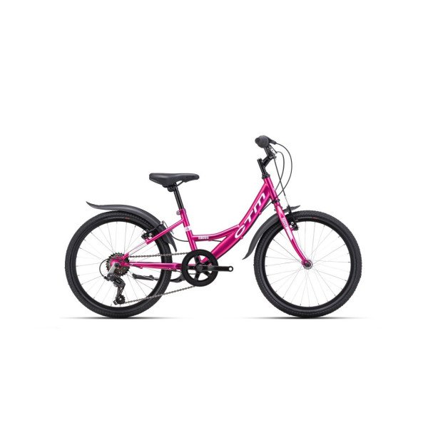 CTM Maggie 20'' Pink / light gray 2025 dviratis