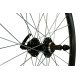 Shining 24" DB-30 QR 6-Bolt MF galinis ratas | 32H / 6-bolt  d-brake / juodas