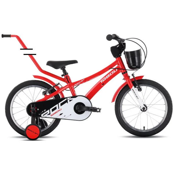 Tabou Rocket Lite 18 red-white dviratis
