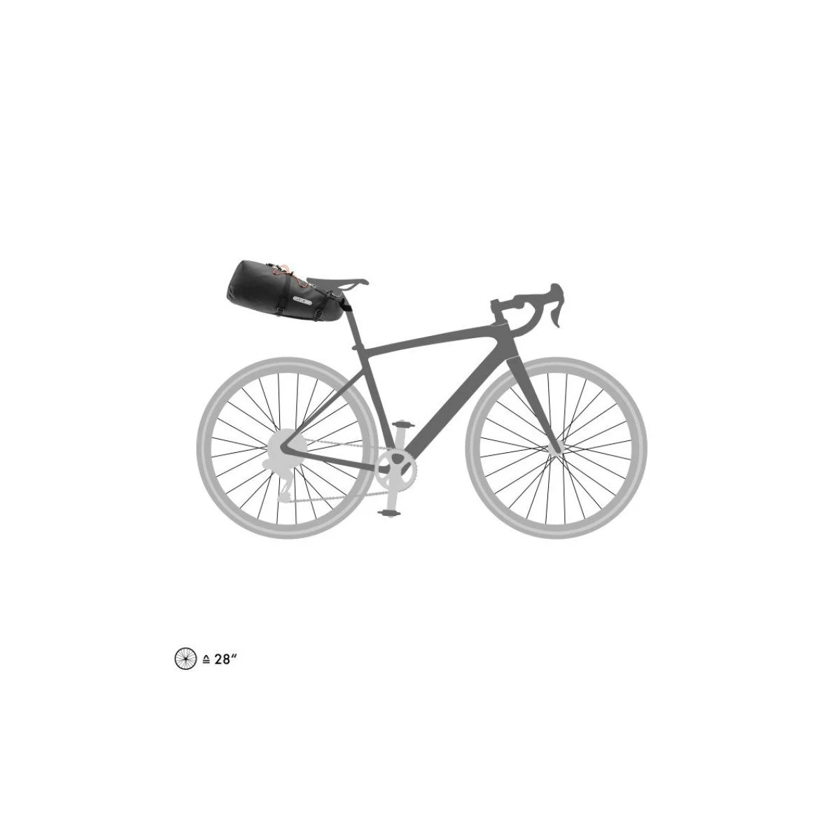 Ortlieb Seat-Pack QR Black Matt krepšys po balneliu | 13L