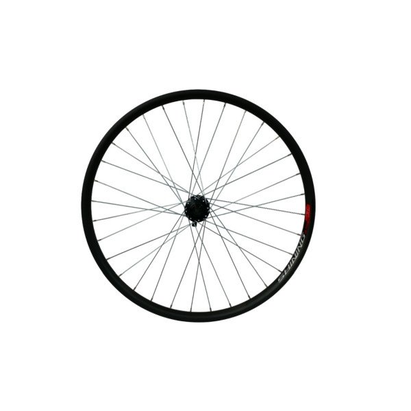 Shining 28" DB-T260 QR SB 6-Bolt FH priekinis ratas | 32H / 6-bolt  d-brake / juodas