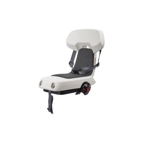 Polisport Guppy Junior vaikiška kėdutė dviračiui ant bagažinės | pilkšva/tamsiai pilka