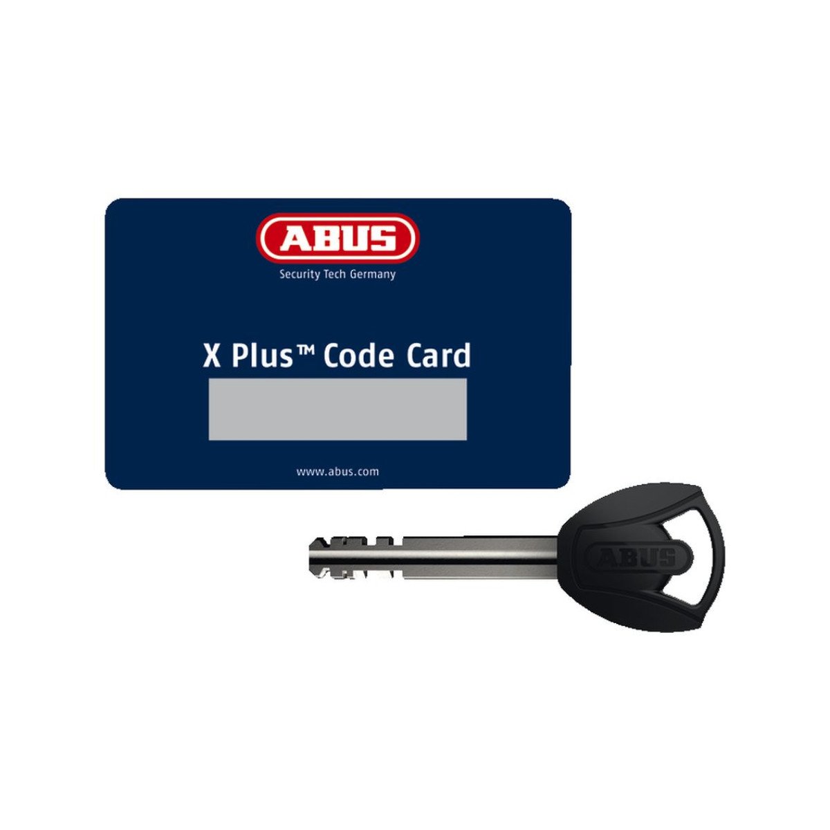 ABUS Bordo 6000KA/90 + SH Alarm Black sulankstoma spyna