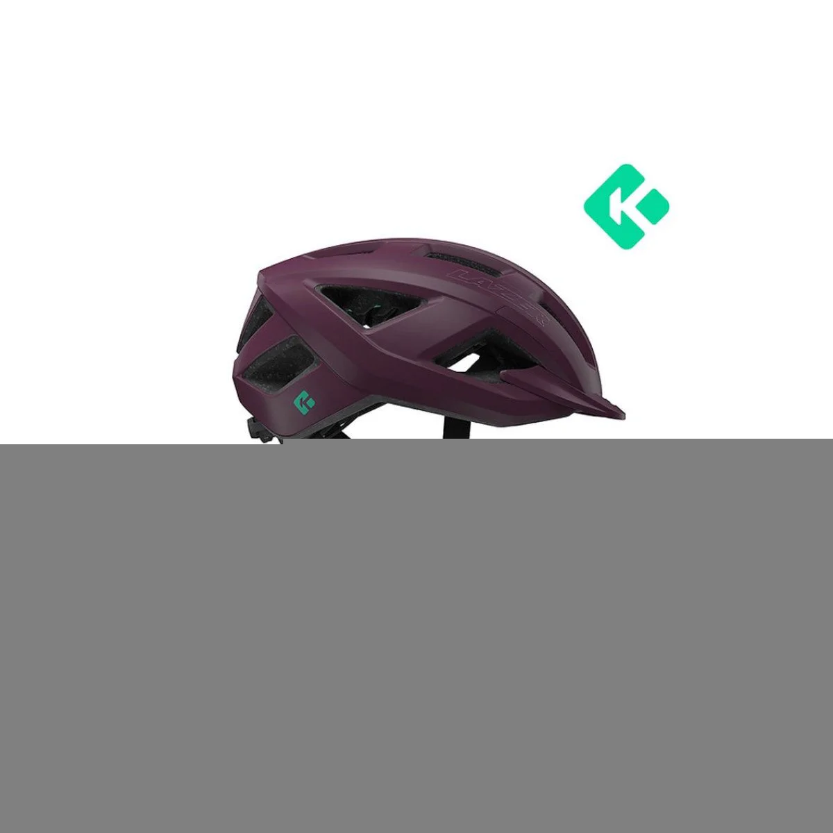 Lazer Cerro KinetiCore Matte Tyrian dviratininko šalmas