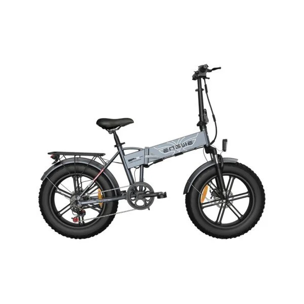 Engwe EP-2 PRO 20" gray Elektrinis sulankstomas dviratis