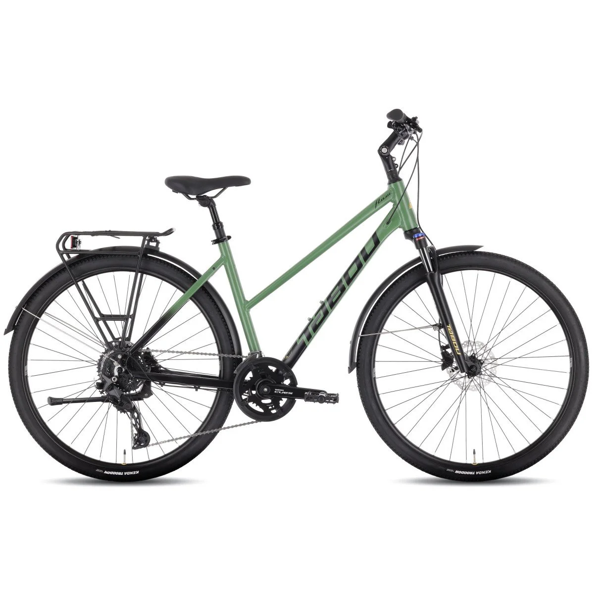 Tabou Flow 4 EQ W black-green dviratis