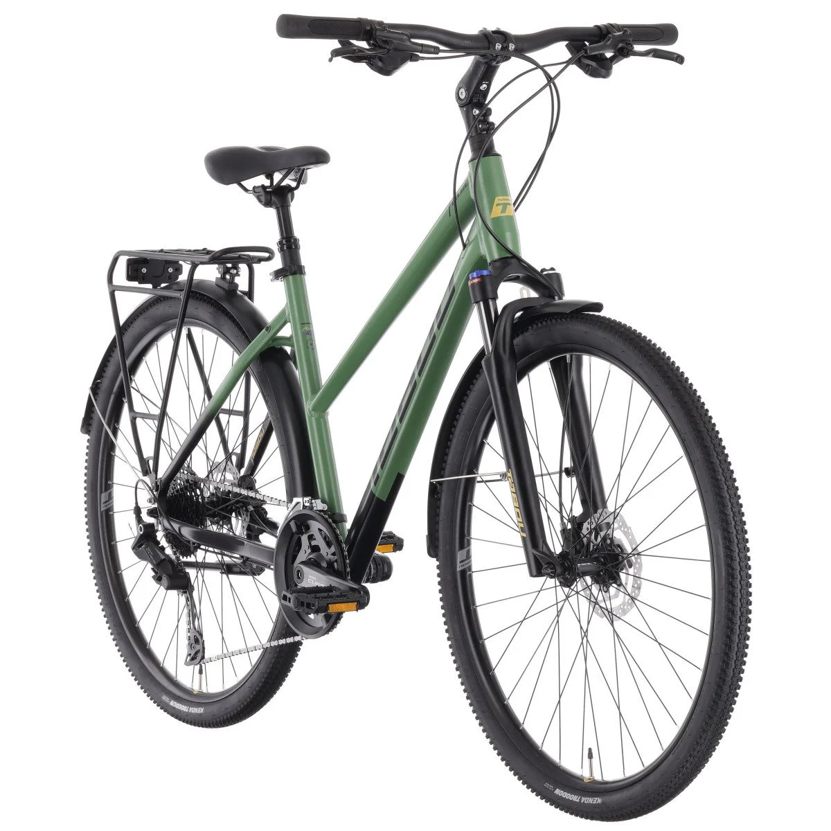 Tabou Flow 4 EQ W black-green dviratis