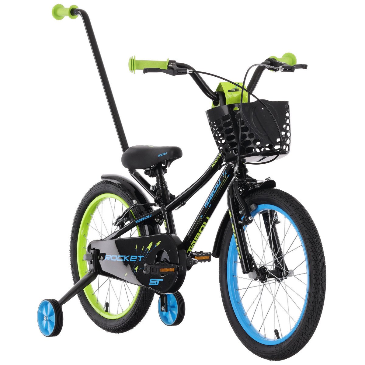 Tabou Rocket ST 12 black-blue dviratis