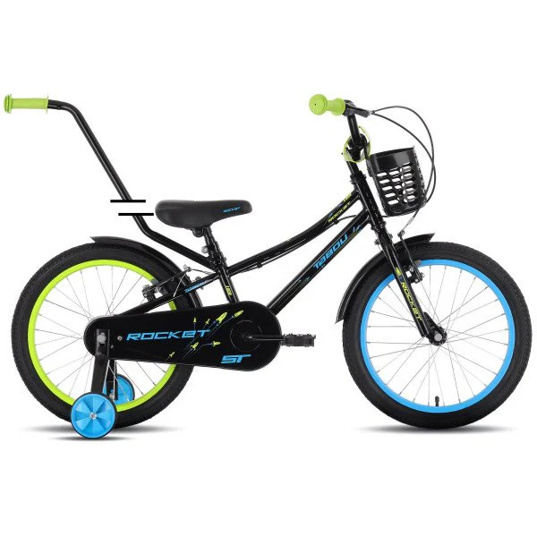 Tabou Rocket ST 12 black-blue dviratis