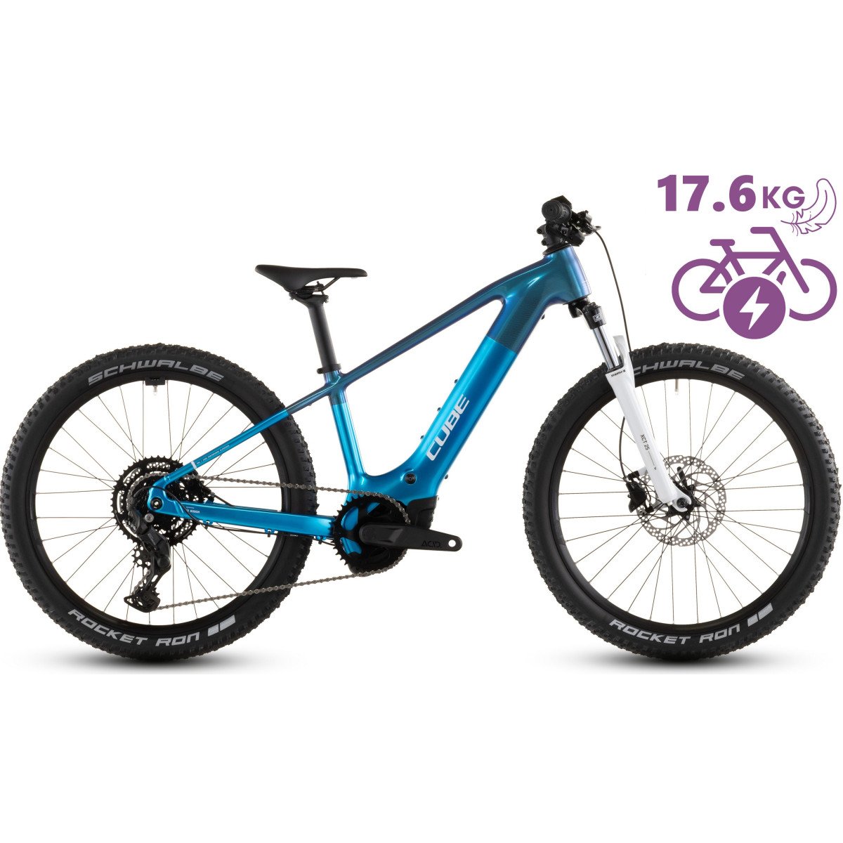 Cube Acid 240 Hybrid Rookie Pro 400X actionteam 2026 elektrinis dviratis