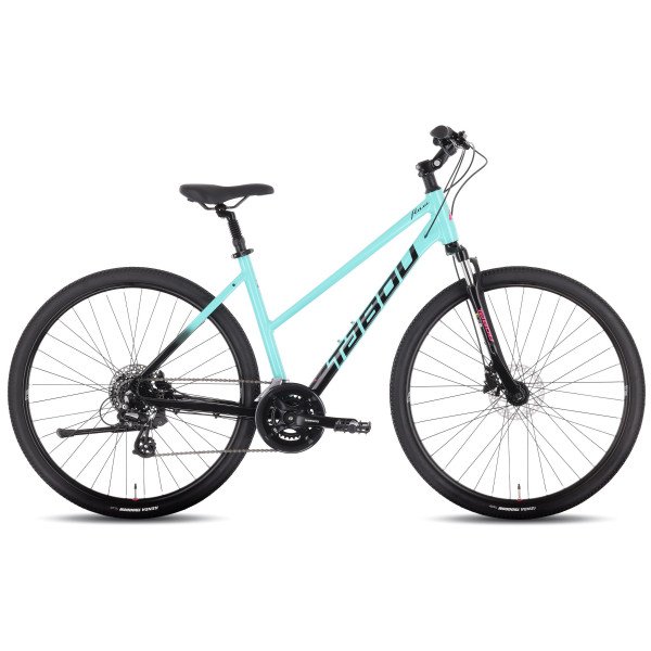 Tabou Flow 1 W black-mint dviratis