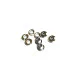 Varžtai ir veržlės priekinėms žvaigždutėms First 6.5mm x 5.5mm