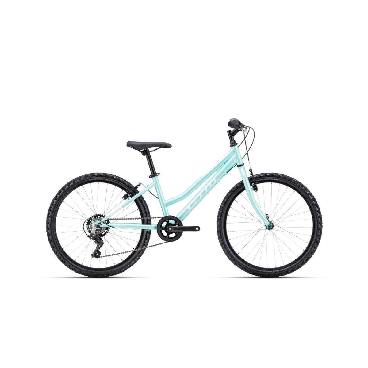 CTM Mony 24" - 2025 - matt turquoise pearl-white Vaikiškas dviratis
