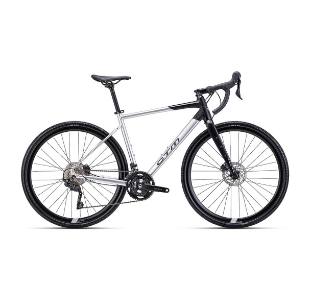 CTM Koyuk 2.0 Gravel 700c Silver matt - black