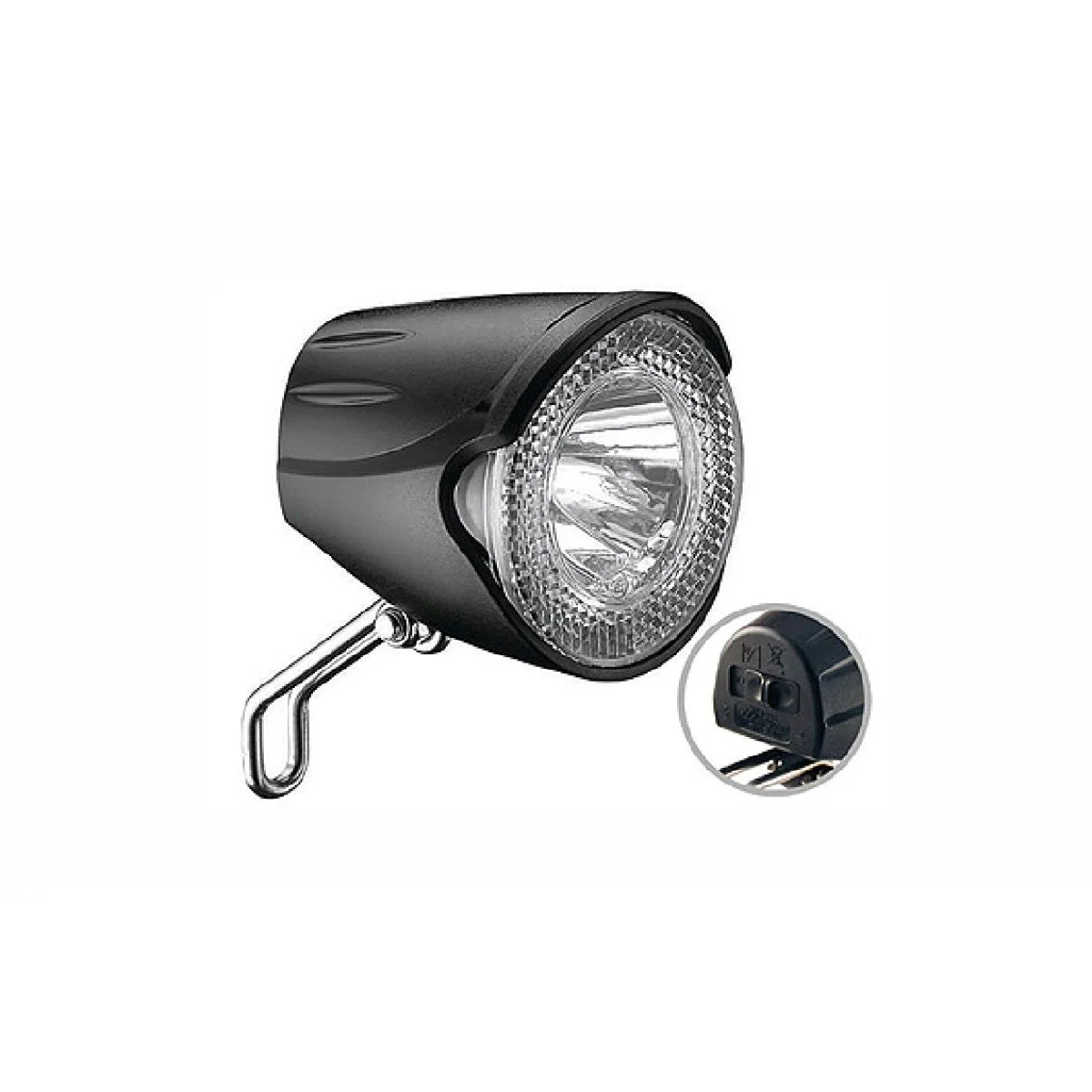 Žibintas priekinis nuo stebulės dinamos Union UN-4255