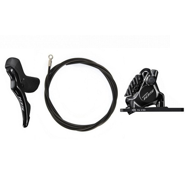 Shimano ST-R7120 (L) BR-7170 (F) Stabdžių pavarų rankenėlė su hidrauliniais stabdžiais