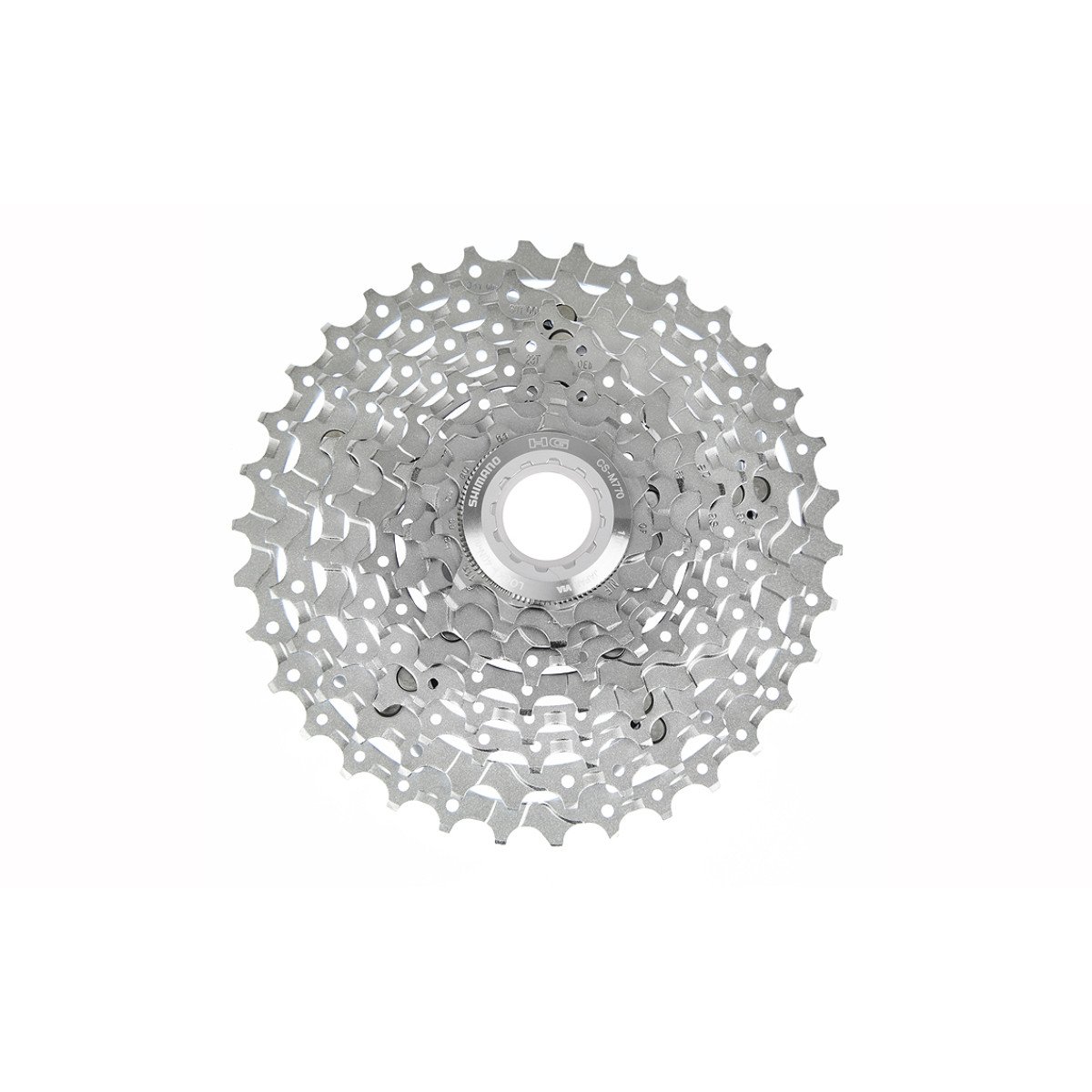 Shimano Deore XT CS-M770 11-34T galinis žvaigždžių blokas | 9 pavarų
