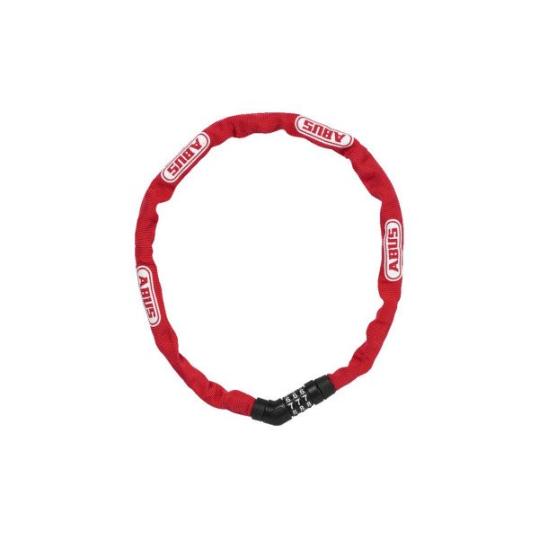 ABUS Steel-O-Chain 4804C/75 Red grandininė spyna