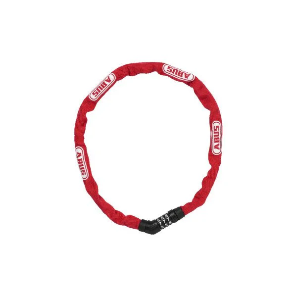 ABUS Steel-O-Chain 4804C/75 Red grandininė spyna