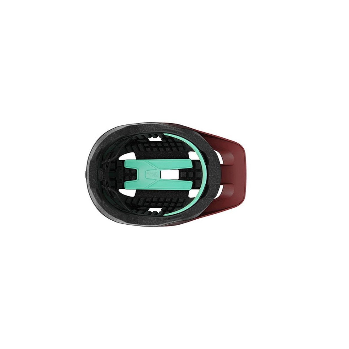 Lazer Finch KinetiCore Matte Maroon Black dviratininko šalmas