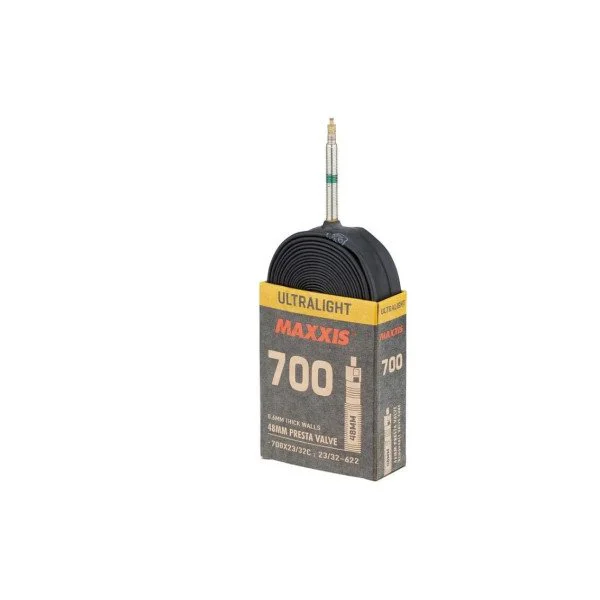 Maxxis 700 x 23/32C Presta 48 mm dviračio kamera | ultralight