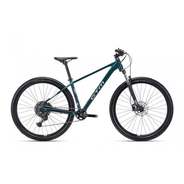 CTM Rambler 3.0 29'' matt dark green / silver 2025 dviratis