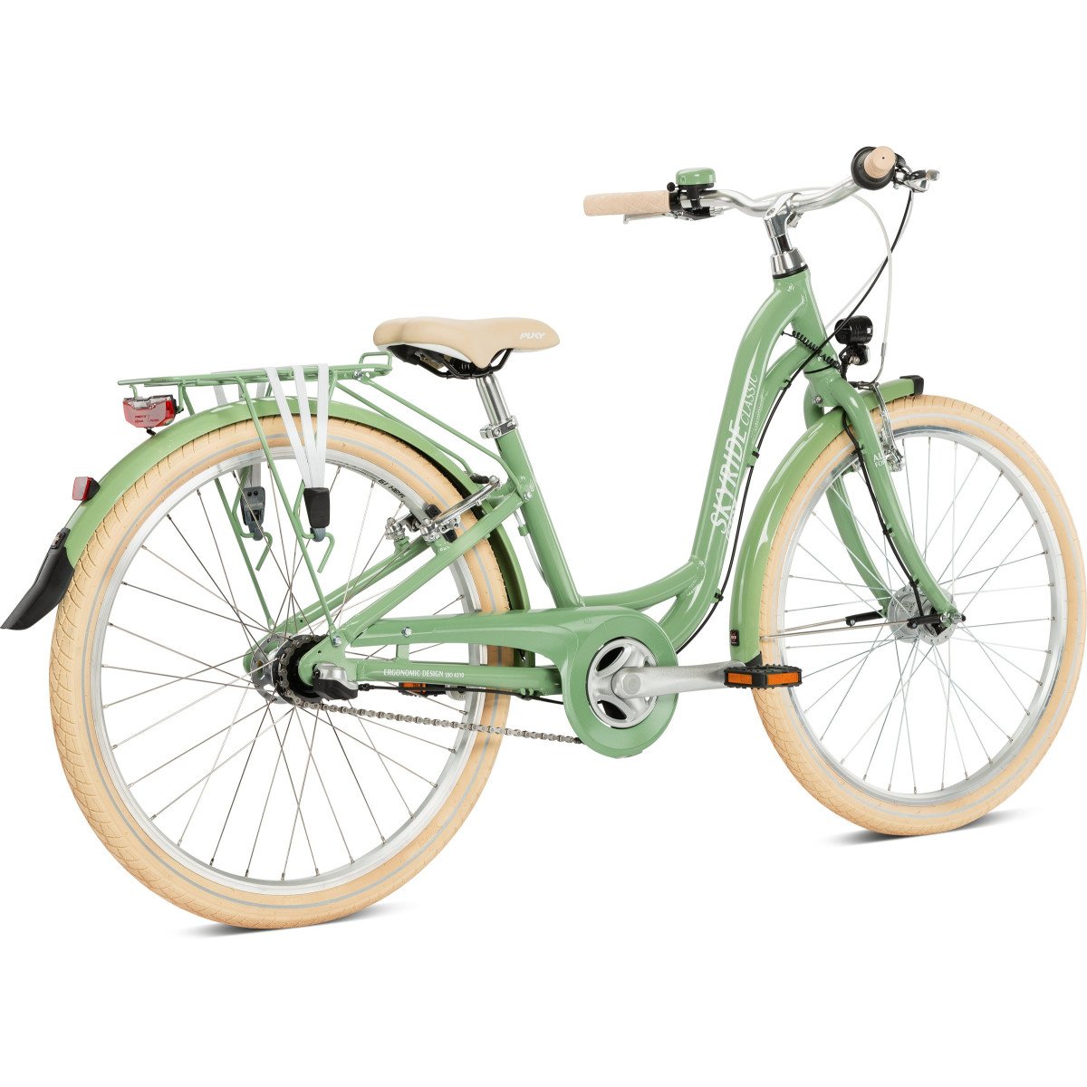 PUKY Skyride 24-3 Classic Alu retro green