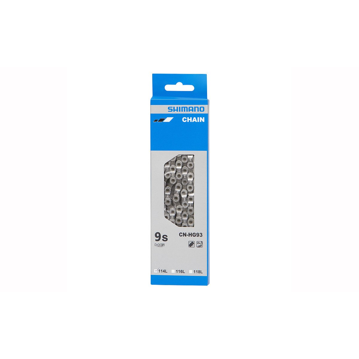 Shimano CN-HG93 114L grandinė | 9 pavarų