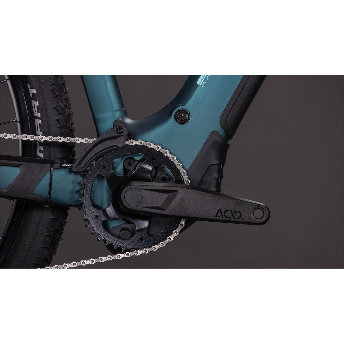 Cube Reaction Hybrid ONE 800 29 royalgreen'n'prism 2026 elektrinis dviratis