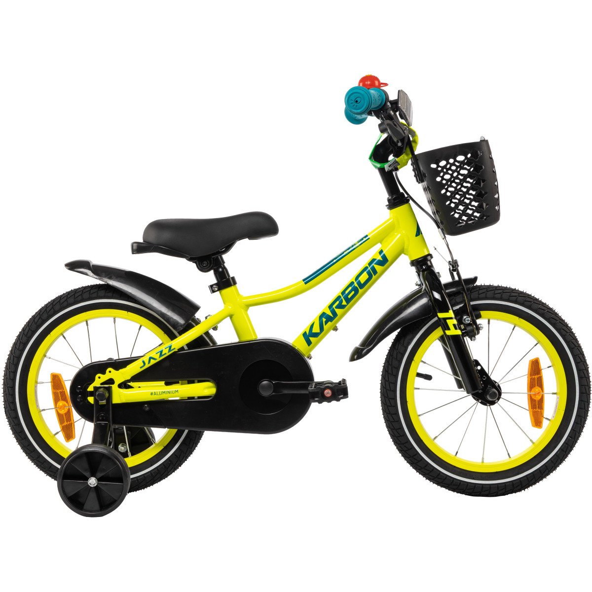 Karbon Jazz Alu 14 lime dviratis