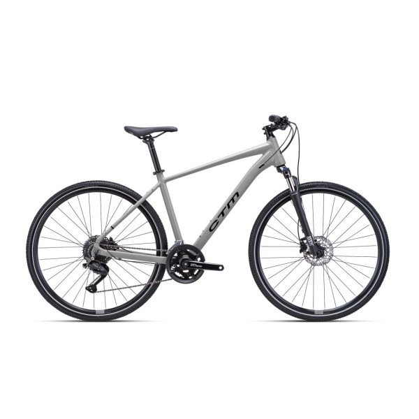 CTM Stark 1.0 28" 2026 Matt Brown Grey / Black dviratis